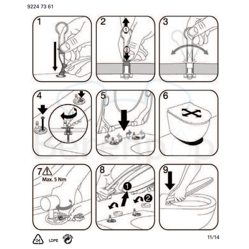 montage-Villeroy-en-Boch-Subway-Slimseat-9M65S101-toiletzitting-met-deksel-wit