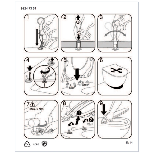 montage-Villeroy-en-Boch-Architectura-Slimseat-9M70S101-toiletzitting-met-deksel-wit