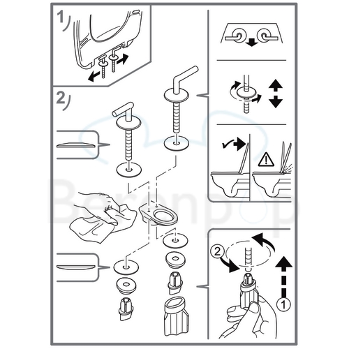 montage-Villeroy-en-Boch-O.Novo-9M396101-toiletzitting-met-deksel-wit