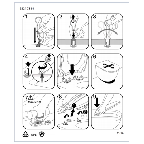 montage_Villeroy_en_Boch_Avento_Slimseat_9M87S101_toiletzitting_met_deksel_wit