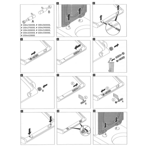 Duravit-Starck-3-1004270000-Damper-Set-install