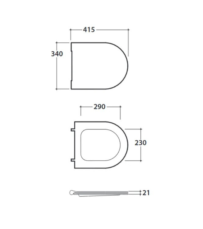 Sedile-WC-Globo-MODE-46---Bianco-lucido--chiusura-rallentata