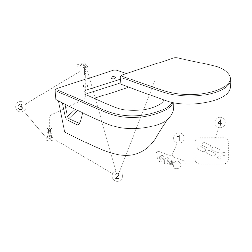 Toilet HF 5G84 yr 2014-