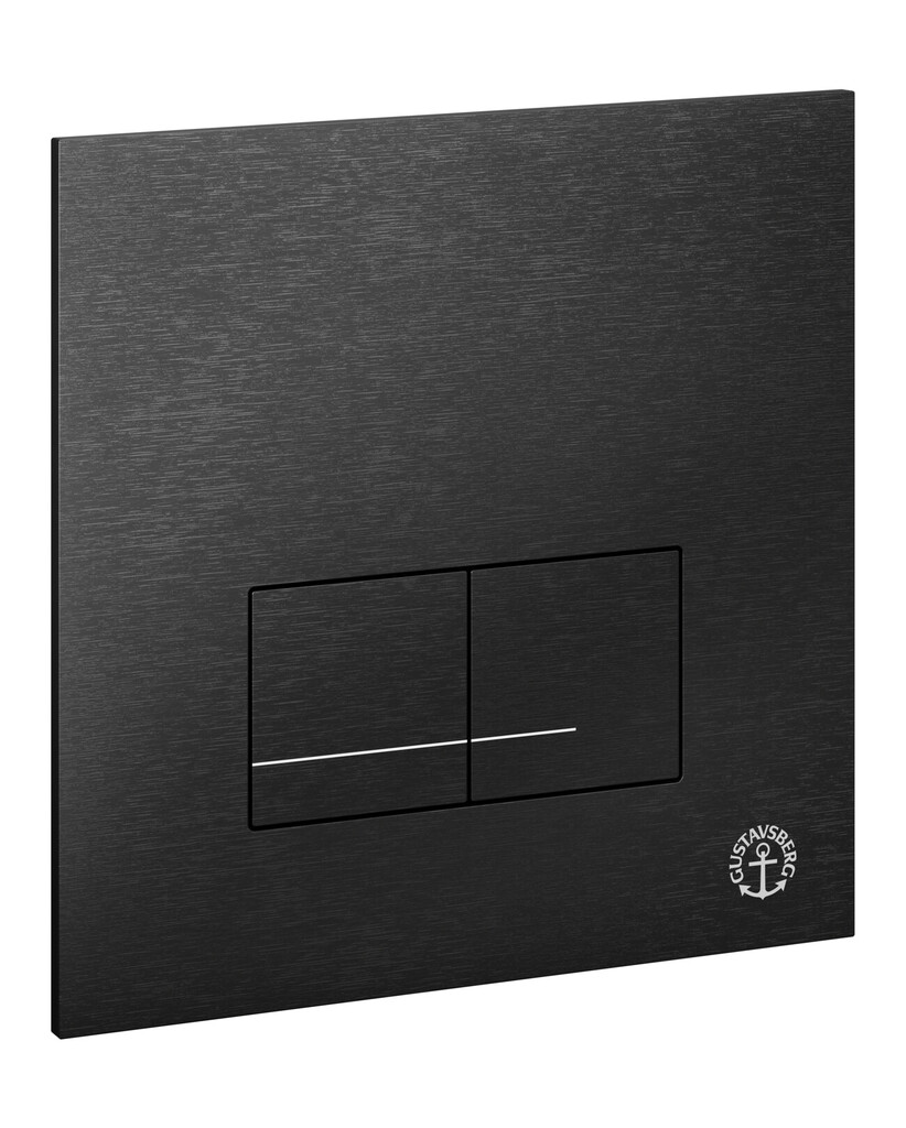 Gustavsberg_Toilet_control_panel_aluminum_matte_black