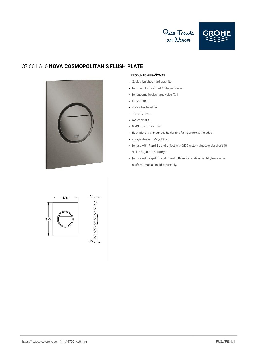 specification (1)