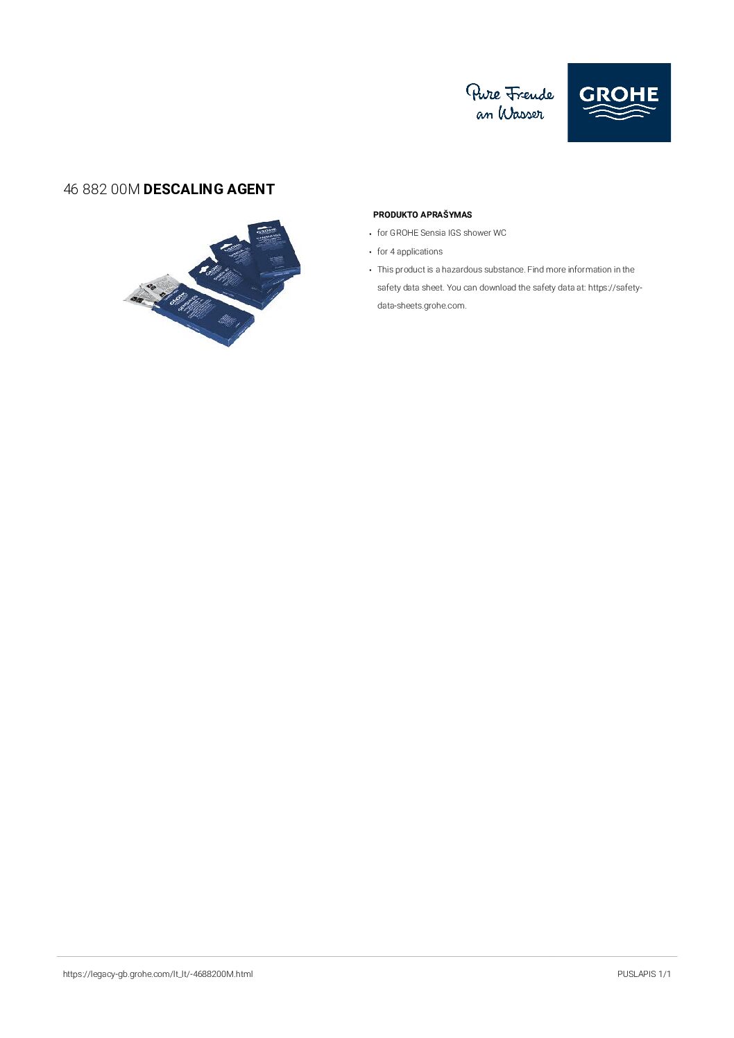 specification