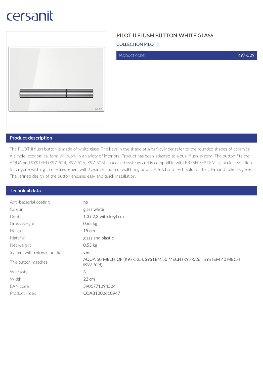 cersanit_pilot_ii_flush_button_white_glass