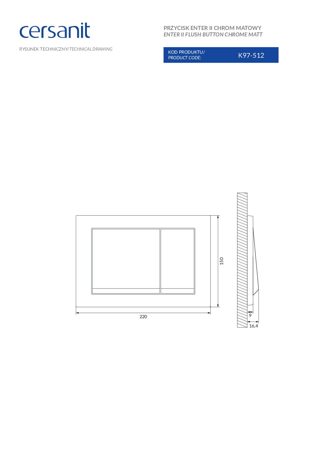 tech_draw_k97-512_enter_ii_flush_button_chrome_matt